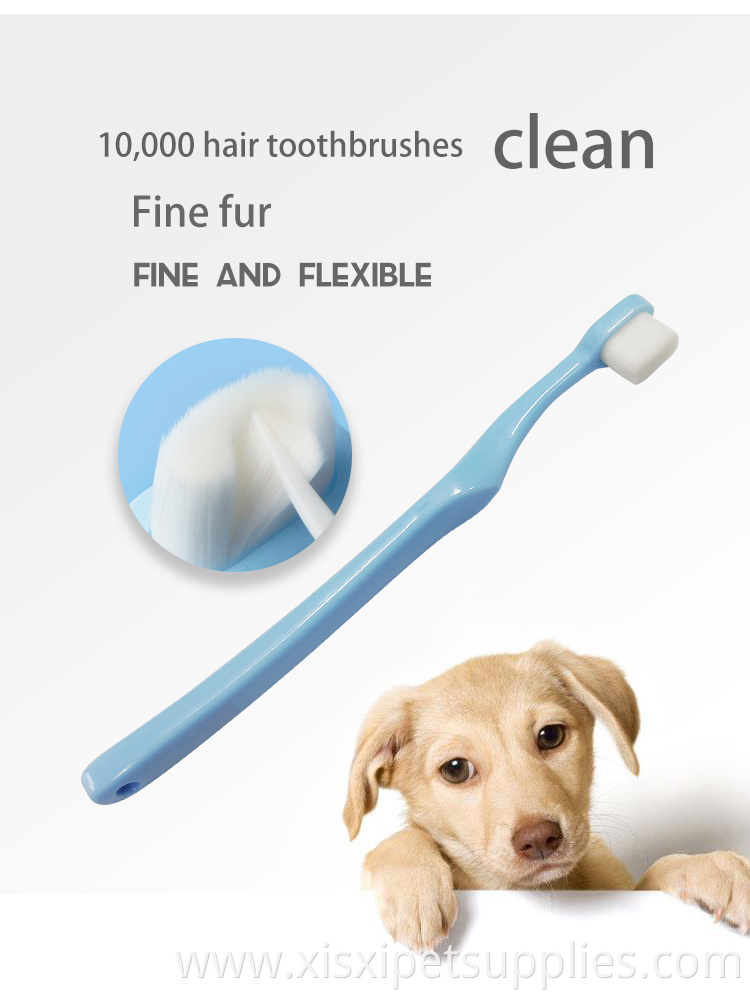 Factory Wholesale High Quality Soft Material Pet Cat Toothbrush